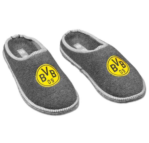 Borussia Dortmund - Filzpantoffel Größe: 36/37